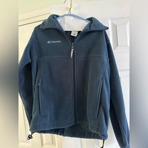 Men’s vintage Columbia fleece full zipper jacket size Medium